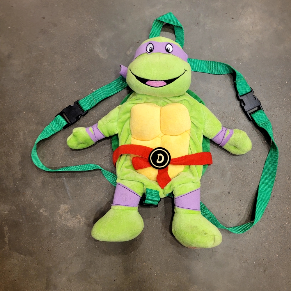 Ninja Turtle Plush Backpack - Picture 3 of 4